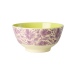 Bolle, Flower Print - Lilla, Medium, Rice