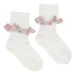 Antiskli Sokker, GoBabyGo, Bamboo, Off White, Michelle pink