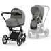 Cybex Priam, Chrome Black/Mirage Grey, Barnevogn