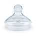 NUK Flaskesmokk,Nature Sense Teat Silicone M 6-18 mnd -2pk