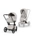Cybex Priam, Style Collection, Komplett Barnevogn, New Generation, Rose Gold/City Grey