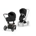 Cybex Priam, Style Collection, Komplett Barnevogn, New Generation, Rose Gold/Sepia Black