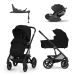 Cybex Talos S Lux, Moon Black + Cloud T og Base T