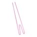 Plastspisepinne for nybegynnere, 1stk, Rice - Baby Rosa