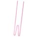Plastspisepinne for nybegynnere, 1stk, Rice - Rosa