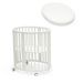 Seng, Stokke® Sleepi™ Mini V3, Hvit, inkl. madrass