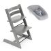 Nyfødtpakke, Stokke Tripp Trapp, Storm Grey + Newborn Set