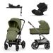 Cybex Talos S Lux, Moss Green Khaki inkl. Cloud G + Base, Moon Black