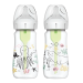 Dr.Brown Flaske Wideneck 270ml Option+, Ocean 2pk