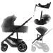 Britax Smile 5z, Mineral Grey, 4in1, + Baby-Safe Pro + Base 5Z Vario, Vognpakke