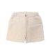 Shorts, Wedoble, Calção liso, Beje Escuro