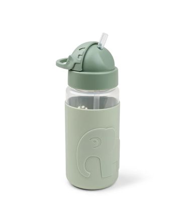 Drikkeflaske med sugerør 350 ml, Done by Deer, Easy-Grip, Elphee Green