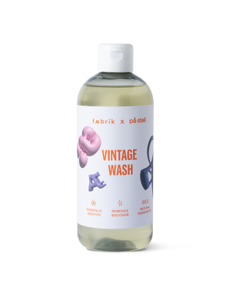 Vintage Wash – Fæbrik x, På Stell