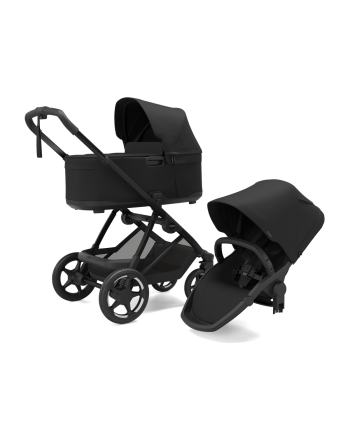 Komplett Barnevogn, Thule Charm, Black on Black
