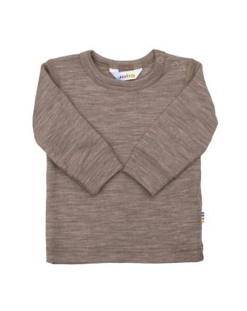 Genser, Joha, Merinoull/Silke, Beige Melange