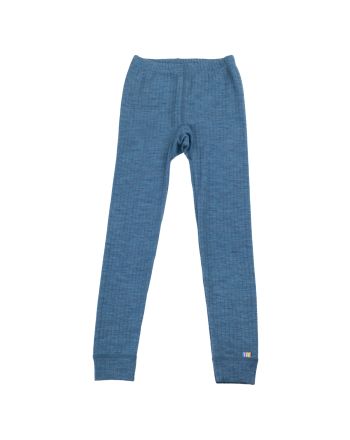 Leggings, Joha, Ull, Colourfull, Denim Blue
