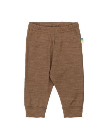 Leggings, Joha, Merinoull, Warm Brown
