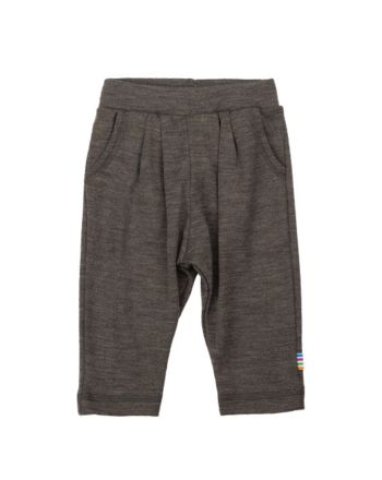 Bukse, Joha, Merinoull/Silke, Brown Melange