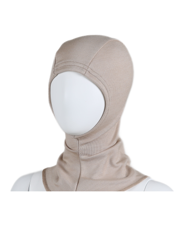 Kivat Balaclava Ull/Silke, Latte