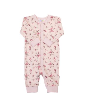 Joha Heldress Ull, Rosa m/blomster