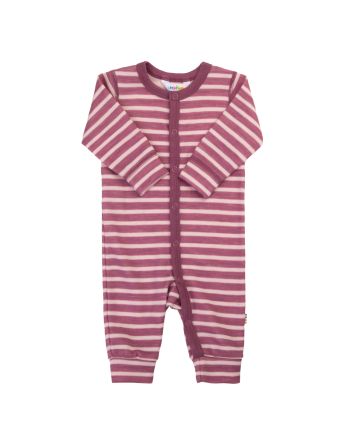 Joha Heldress Merinoull, Striper Bordeaux