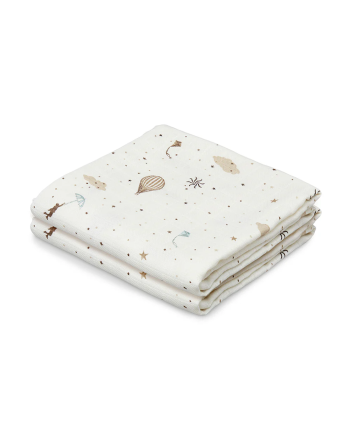 Cam Cam Muslin Kluter, Dreamland 2pk
