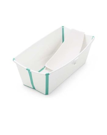 Stokke® Flexi Bath inkl. newborn support, White Aqua