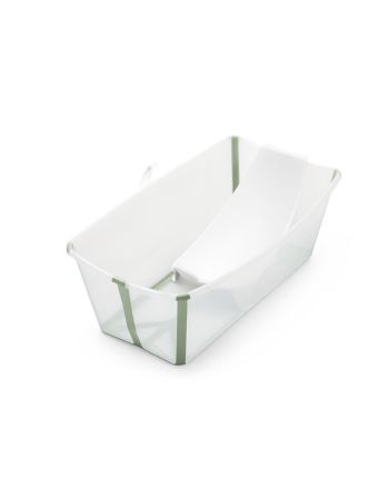 Stokke® Flexi Bath inkl. newborn support, Transparent Green
