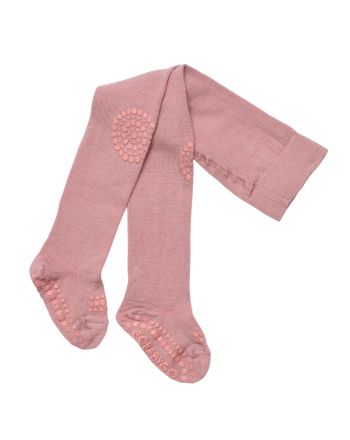 Ullstrømpebukse, GoBabyGo, Antiskli, Rose Blush