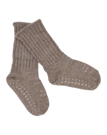 Sokker, GoBabyGo, Alpaca, Antiskli, Walnut