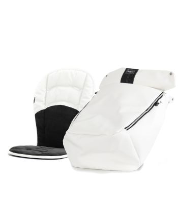 Emmaljunga Kjørepose, Lounge White, Ergo