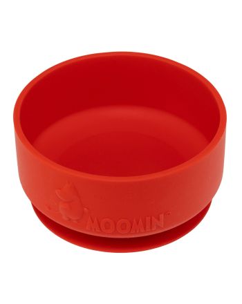 Skål m/antiskli, Rätt Start, Mummi, Lingonberry Red