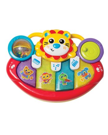 Playgro Lion Activity Kick Toy Piano 6m+