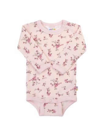 Joha Ullbody Rosa m/blomster