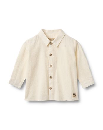 Wheat Skjorte Oscar Ivory / Ivory
