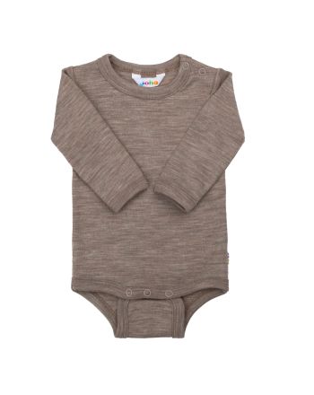 Body, Joha, Merinoull/silke, Beige Melange
