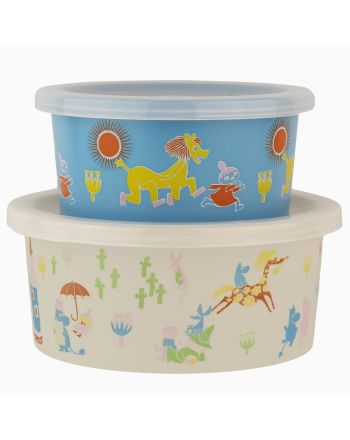 Snackbox, Rätt Start, Mummi 80, 2pk, Blå