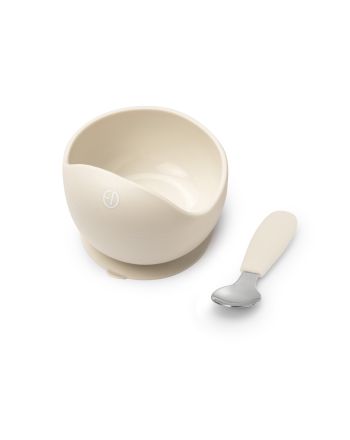Spisesett, Elodie, Metal Vanilla White