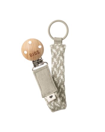 Smokkelenke, BIBS, Clip, Braided Sand/Ivory