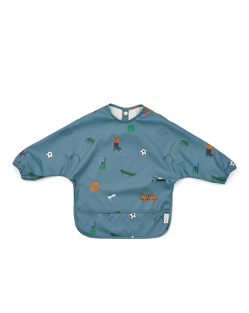 Langermet Smekke, Liewood, Merle, Fun / Beach Blue