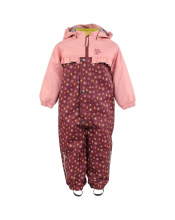Vinterregndress Baby Pytt, Kattnakken, Rosa Krystall