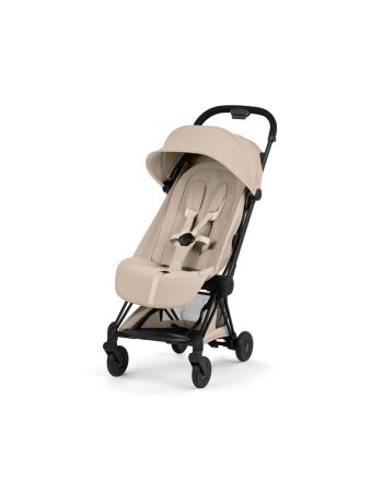 Reisetrille, Cybex Coya, Style Collection, Matt Black, Cozy Beige, 2026