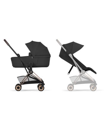 Komplett Trille, Cybex, Coya, Rose Gold, Sepia Black 2026 + Liggedel