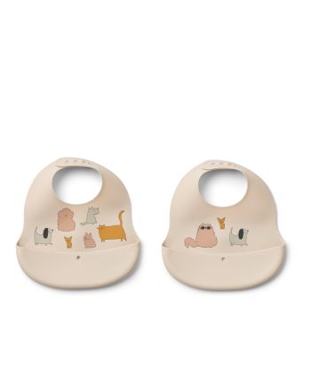 Smekke, Liewood, Ember, Cats and Dogs / Sandy, 2pk