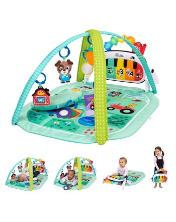 Baby Einstein Lekematte, 4-in-1 Kickin’ Tunes, Bondegård