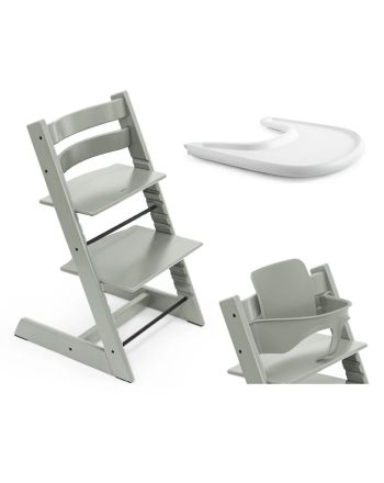 Pakke, Stokke Tripp Trapp, Ink Baby Set Glacier + Tray, Glacier Green
