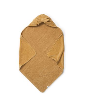 Elodie, Hooded Towel, Gold Bow