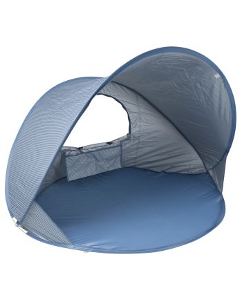 Pop-Up UV Telt, Sandy, XL, Retro Blue, UV50+