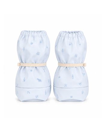 Regnsokk, Milla & Max, Isblå Pattern