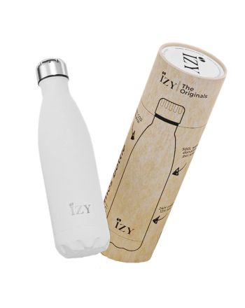Drikkeflaske, IZY, Matte White, 500ml